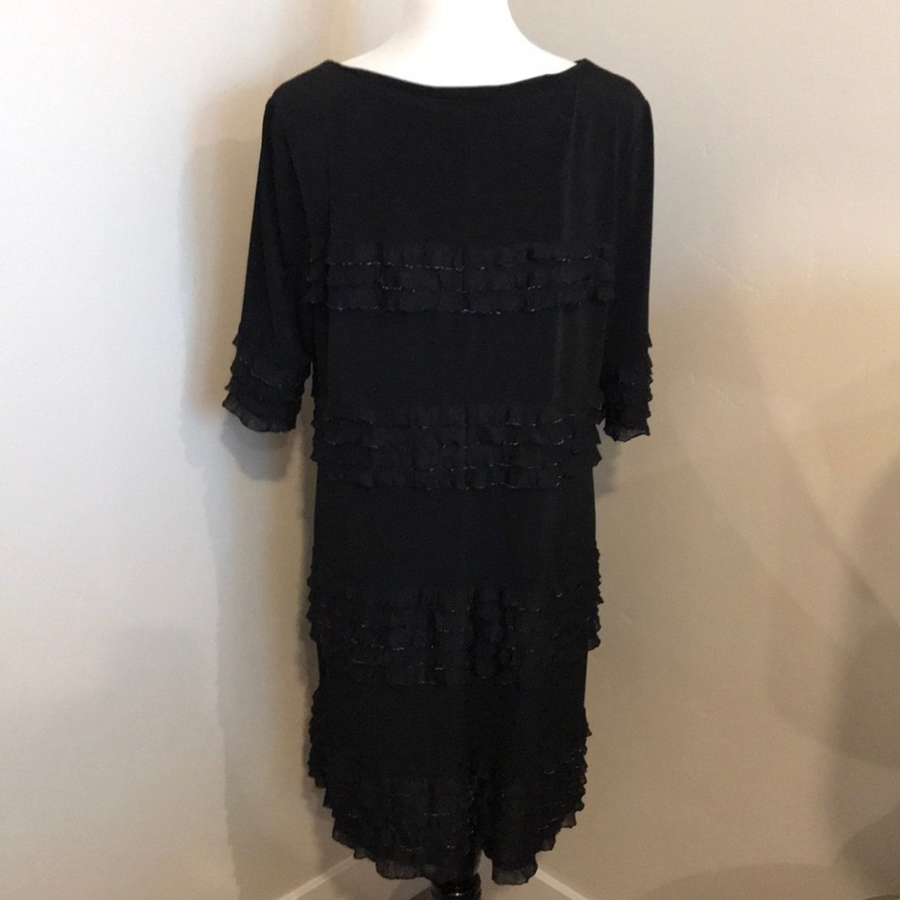 Beautiful ruffled LBD! - Picture 3 of 4